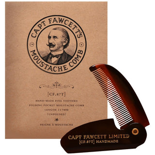 Captain fawcett Folding Moustache Comb CF.87