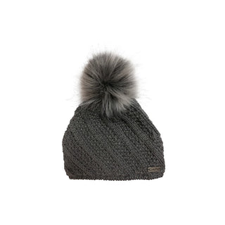 Capu Winter hat with pompom GREY 350-G
