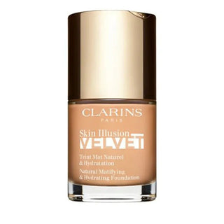 Clarins Skin Illusion Velvet (натуральная матирующая и увлажняющая основа) 30 мл - Оттенок: 107C