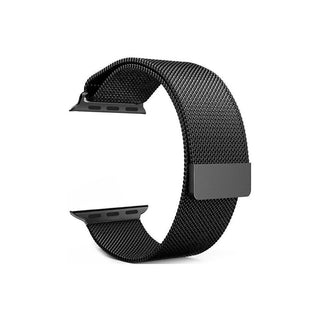 4wrist Stål Milan Pull til Apple Watch - Sort 38/40/41 mm