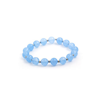 Agato Bracelet en perles de jade malaisiennes MINK16/17