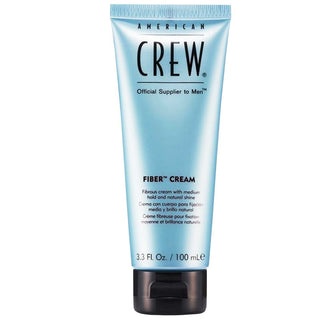American crew 自然光泽、中等定型发乳（纤维）100 毫升