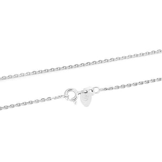 Beneto exclusive Tijdloze zilveren ketting Anker AGS1429 CH - Lengte: 60 cm