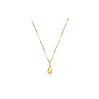 Brosway Διαχρονικό επιχρυσωμένο Tear Drop Perfect Κολιέ BPC10