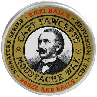 Captain fawcett Ricki Hall Booze & Baccy (moustache wax) 15ml