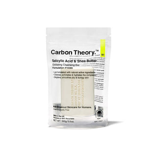 Carbon theory Salicylic Acid & Shea Butter Exfoliating Facial Cleansing Soap 100g