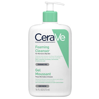 Cerave 普通肌・脂性肌用クレンジングフォーミングジェル - 容量：473ml