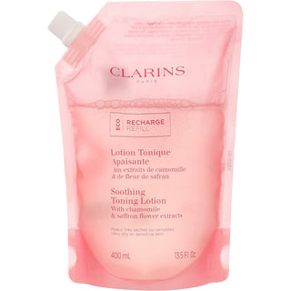 Clarins 舒缓爽肤水，适用于非常干燥和敏感的皮肤 400 毫升 - 补充装