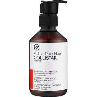 Collistar Verlichtende, revitaliserende shampoo voor gekleurd haar met vitamine C 250 ml