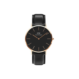 Daniel wellington Classic 40 Sheffield RG nero DW00100127 — Orologio