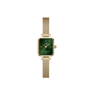 Daniel Wellington Micro Quadro Mini Smeraldo Evergold — Orologio