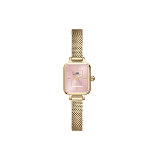Daniel wellington Micro Quadro Mini Evergold Róż DW00100655
