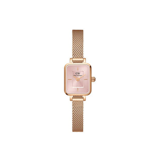 Daniel wellington Micro Quadro Mini Melrose Róż DW00100650