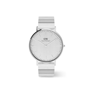 Daniel Wellington Classic 40 Sterling Piano S Brushed Silver — Orologio