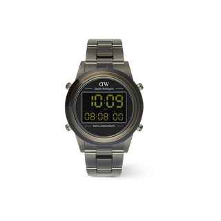 Daniel Wellington Retro Digital Grigio Scuro — Orologio