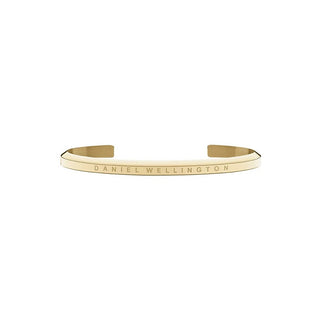 Daniel wellington 클래식 DW0040000 솔리드 골드 도금 패션 팔찌 - 사이즈: L: 18.5cm