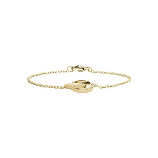 Daniel wellington 엘란 유니티 DW0040021 매칭 골드 도금 팔찌 - 길이: 15.5cm