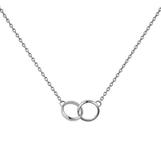 Daniel Wellington Collana Classic Lumine DW00400354 Acciaio Cristalli — Collana
