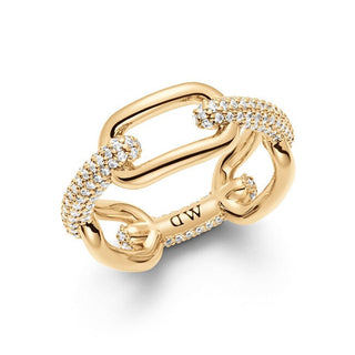 Daniel Wellington Anello Cristallo Dorato 58 mm — Anello