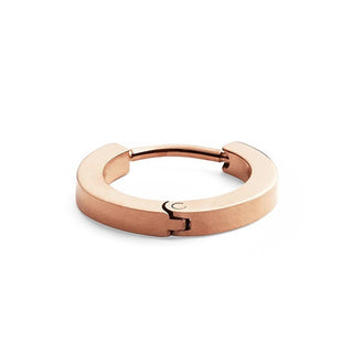 Daniel wellington قرط فردي بسيط من الفولاذ المطلي بالذهب DW00400862