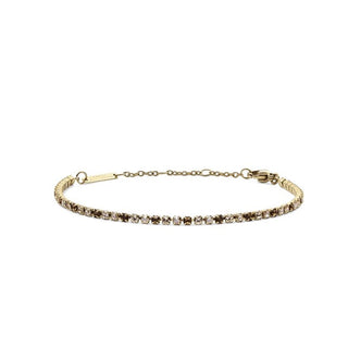 Daniel wellington سوار كريستال أنيق كلاسيكي للتنس DW00401113