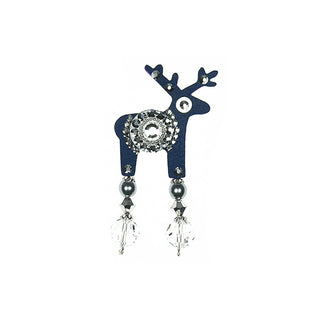 Deers Piccola medusa blu scuro Judith — Decorazione