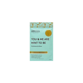 Delhicious You & Me Are Mint To Be (Black Tea Mint Body Scrub) 100g
