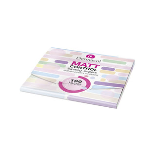 Dermacol Matt Control 100 pezzi — Carte assorbenti viso
