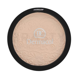 Dermacol Polvere Compatta con Rilievo in Pizzo 2 8 g — Cipria