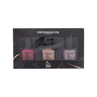 Dermacol 5 Days Stay Nail Polish Set 3 x 11 ml