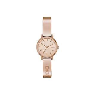 DKNY Soho NY2308 Women's Pink Watch with White Dial and Roman Numerals 