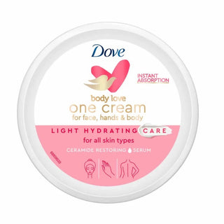 Dove Body Love (Kevyt Kosteuttava Kasvo- ja Vartalovoide 250 ml
