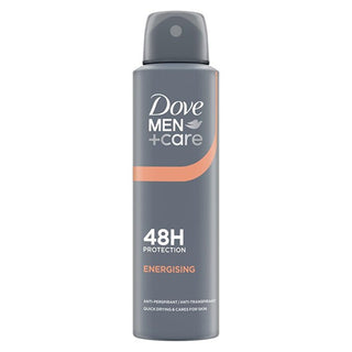Dove Energigivende antiperspirantspray for menn 150 ml