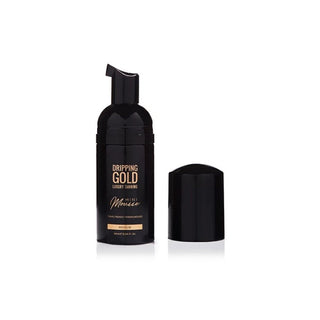 Dripping gold Resestorlek brun utan sol-skum medium (mini-mousse) 90 ml