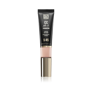 Dripping gold Light Moisturizing Makeup & CC Cream SPF 45 Me In (CC Foundation) 32ml - Shade: 00 Vanilla