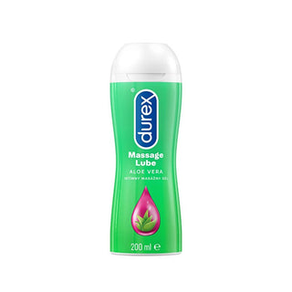 Durex Intim massagegel 2 i 1 med Aloe Vera 200 ml