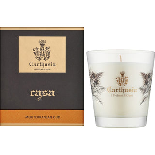 Carthusia Mediterranean Oud Citrus Scented Candle