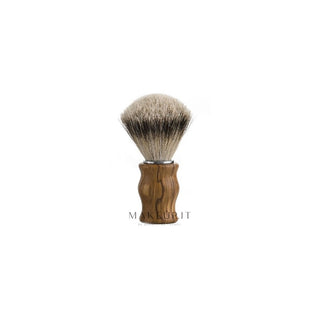 Carthusia Olive Wood Badger Hair Shaving Brush