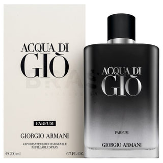Armani أكوا دي جي بارفان بخاخ 200 مل قابل لإعادة التعبئة