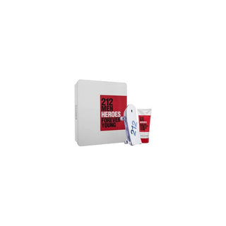 Carolina herrera 212 Men Heroes Gift Set EDT 90 ml en Douchegel 100 ml - 90 ml