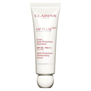 Clarins Tela Multiproteção Antipoluição UV Plus Hidratante FPS 50 Translúcido