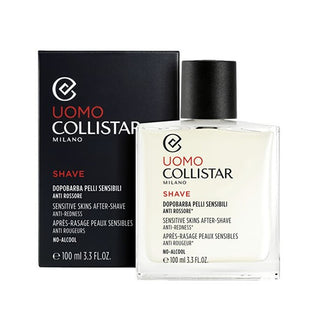 Collistar Aftershave for menn, sensitiv hud, mot rødhet, alkoholfri 100 ml
