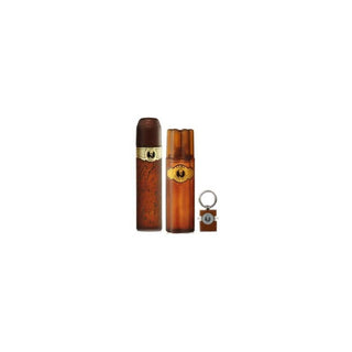 Cuba Cuba Conjunto de presente Gold EDT 100 ml Aftershave Cuba Ouro 100 ml e chaveiro