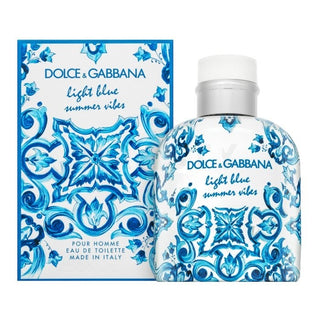 Dolce And Gabbana Light Blue for Men Summer Vibes Eau De Toilette Spray 125ml