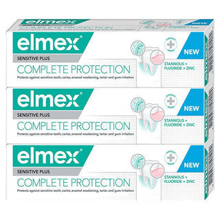 Elmex 敏感肌全面防护牙膏三件装 75ml