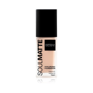 Gabriella salvete Soulmatte Fondotinta Ialuronico 30 ml 01N Porcelain Neutral — Fondotinta