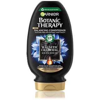Garnier Botanisk Terapi Fuktgivande Balsam Magnetiskt Kol 200 ml för Fett och Torrt Hår 