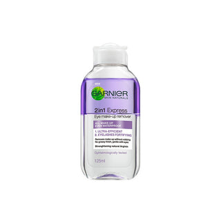 Garnier Express 2 in 1 -silmämeikinpoistoaine - kaksifaasinen - 125ml