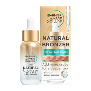 Garnier Ambre Solaire Natural Bronzer Selbstbräunungstropfen fürs Gesicht - 30 ml