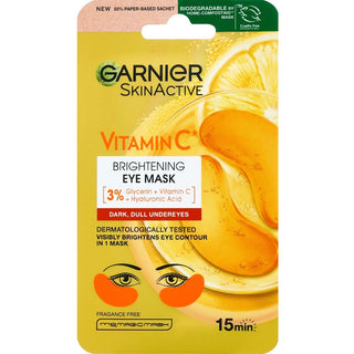Garnier Skin Naturals 维生素 C 亮白眼膜 - 1 片